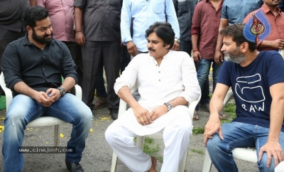 Jr NTR and Trivikram Srinivas Movie Opening Photos - 56 of 46