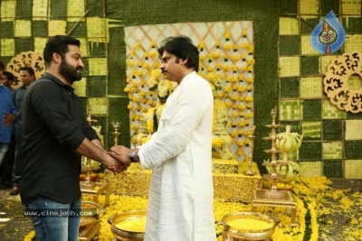 Jr NTR and Trivikram Srinivas Movie Opening Photos - 60 of 46