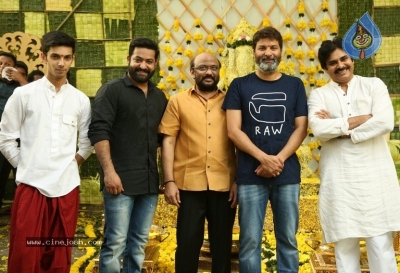 Jr NTR and Trivikram Srinivas Movie Opening Photos - 22 of 46