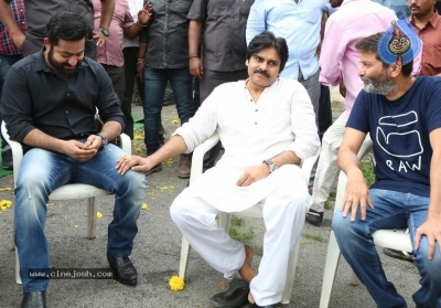 Jr NTR and Trivikram Srinivas Movie Opening Photos - 23 of 46