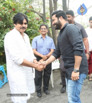 Jr NTR and Trivikram Srinivas Movie Opening Photos - 36 of 46