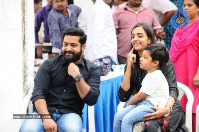 Jr NTR and Trivikram Srinivas Movie Opening Photos - 40 of 46