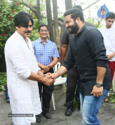 Jr NTR and Trivikram Srinivas Movie Opening Photos - 41 of 46