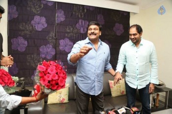 Kanche Team Meets Chiranjeevi - 45 of 57