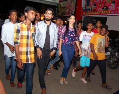 Kasava Movie Team Visit Sandhya Theater in HYD - 6 of 21