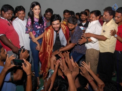 Kasava Movie Team Visit Sandhya Theater in HYD - 10 of 21