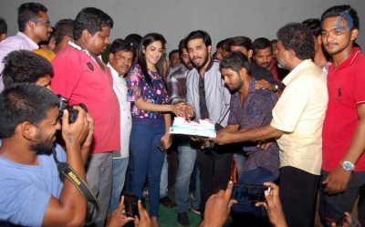 Kasava Movie Team Visit Sandhya Theater in HYD - 21 of 21