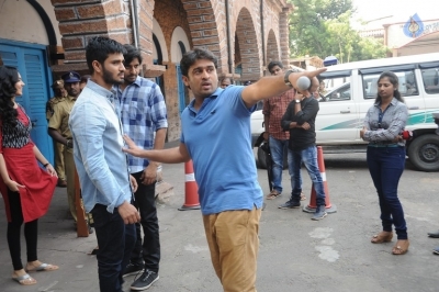 Keshava Movie Working Stills - 41 of 37