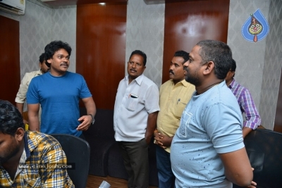 Khaidi Movie Song Recording Stills - 10 of 10