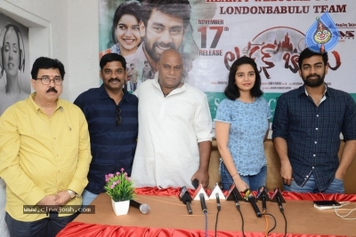 London Babulu Movie Press Meet at Sweet Magic Guntur - 2 of 12