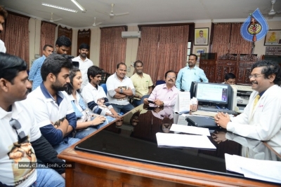 London Babulu Movie Team Visits Engineering Colleges - 12 of 25