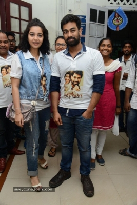 London Babulu Movie Team Visits Engineering Colleges - 18 of 25
