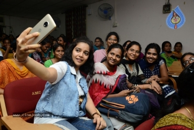 London Babulu Movie Team Visits Engineering Colleges - 23 of 25