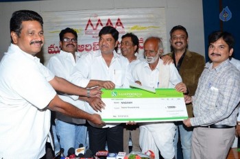 MAA Donate Cheque to Vedam Nagaiah - 27 of 27