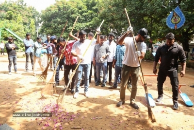 Mahanubhavudu Team Participate in Swachh Bharat - 6 of 28