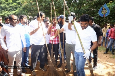 Mahanubhavudu Team Participate in Swachh Bharat - 7 of 28