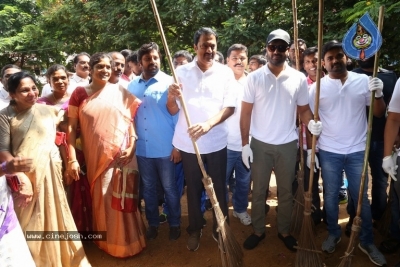 Mahanubhavudu Team Participate in Swachh Bharat - 10 of 28