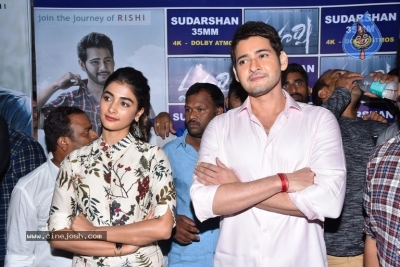 Maharshi Movie Team Visit Sudarshan 35mm - 27 of 56