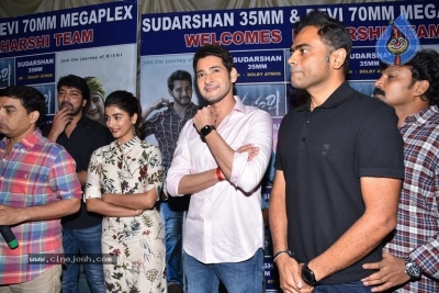 Maharshi Movie Team Visit Sudarshan 35mm - 42 of 56