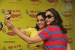 Manchu Lakshmi at Radio Mirchi - 88 of 90