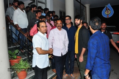 Mega Star Chiranjeevi Watching Vijetha Movie - 26 of 28