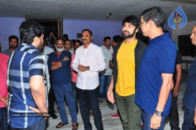 Mega Star Chiranjeevi Watching Vijetha Movie - 28 of 28