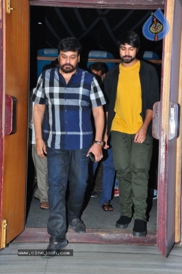 Mega Star Chiranjeevi Watching Vijetha Movie - 35 of 28