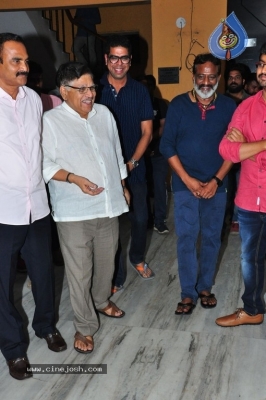 Mega Star Chiranjeevi Watching Vijetha Movie - 28 of 28