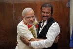 Mohan Babu Family Meets Modi - 3 of 5