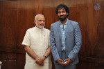 Mohan Babu Family Meets Modi - 5 of 5