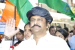 Mohan Babu Supports Anna Hazare in Tirupati - 16 of 32