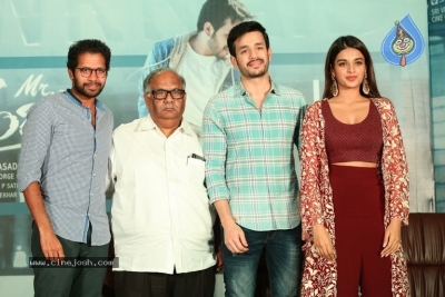 Mr Majnu Movie Pre Release Press Meet - 3 of 21