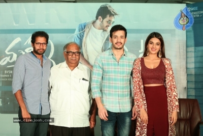 Mr Majnu Movie Pre Release Press Meet - 18 of 21