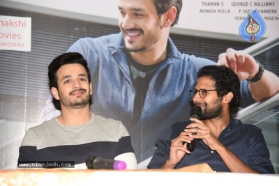 Mr Majnu Movie Press Meet At Vijayawada - 18 of 18