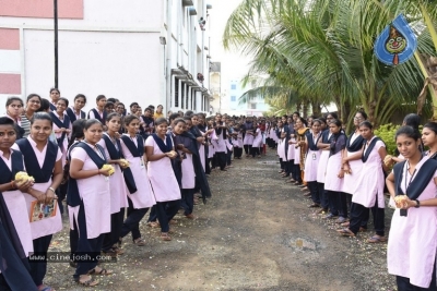 Mr Majnu Movie Team At ISTS Womens Engineering College - 12 of 20