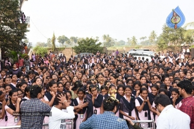 Mr Majnu Movie Team At ISTS Womens Engineering College - 13 of 20