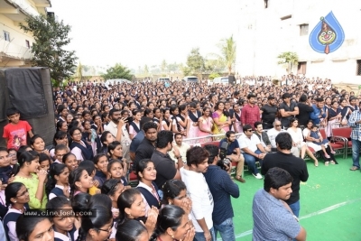 Mr Majnu Movie Team At ISTS Womens Engineering College - 16 of 20