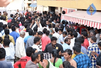 Mr Majnu Team At Sailaja Theatre Vijayawada - 8 of 17