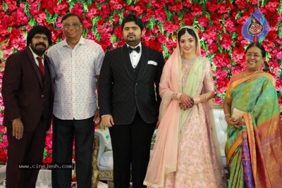 Music Director TR Kuralarasan Nabeelah R Ahmed Wedding Reception - 40 of 56