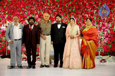 Music Director TR Kuralarasan Nabeelah R Ahmed Wedding Reception - 55 of 56