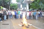 N Shankar Effigies Burnt Photos - 5 of 44