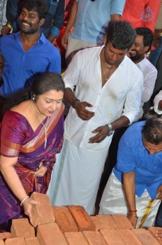 Nadigar Sangam New Building Foundation Laying Event - 41 of 96