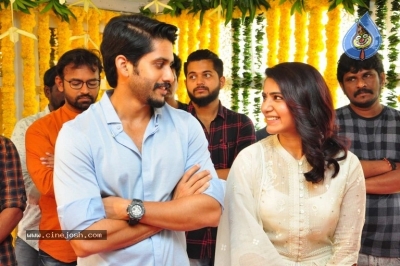 Naga Chaitanya - Samantha New Movie Opening - 42 of 47