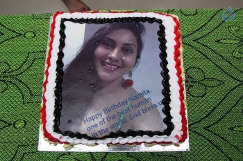 Namitha Birthday Celebrations - 5 of 21