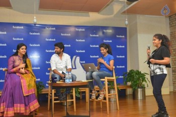 Nani and Keerthi Suresh at Facebook Office - 3 of 63