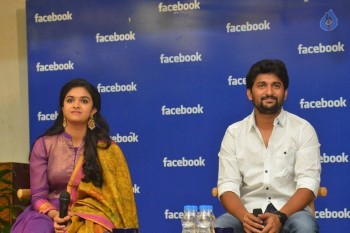 Nani and Keerthi Suresh at Facebook Office - 27 of 63