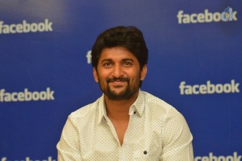 Nani and Keerthi Suresh at Facebook Office - 41 of 63