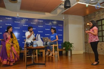 Nani and Keerthi Suresh at Facebook Office - 23 of 63