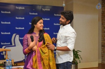 Nani and Keerthi Suresh at Facebook Office - 28 of 63