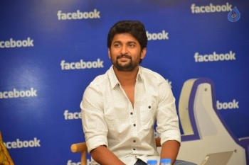 Nani and Keerthi Suresh at Facebook Office - 34 of 63